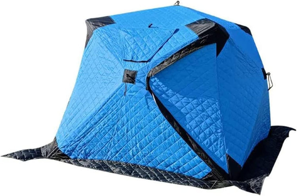 Barraca de Camping Impermeável Abertura Rápida até 6 Pessoas ( Brinde Lanterna e ventilador portátil 2 em 1 )