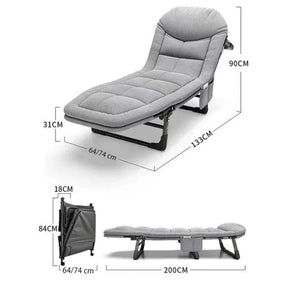 Cama Dobrável Multifuncional 4 em 1 - Conforto e Versatilidade em Qualquer Lugar